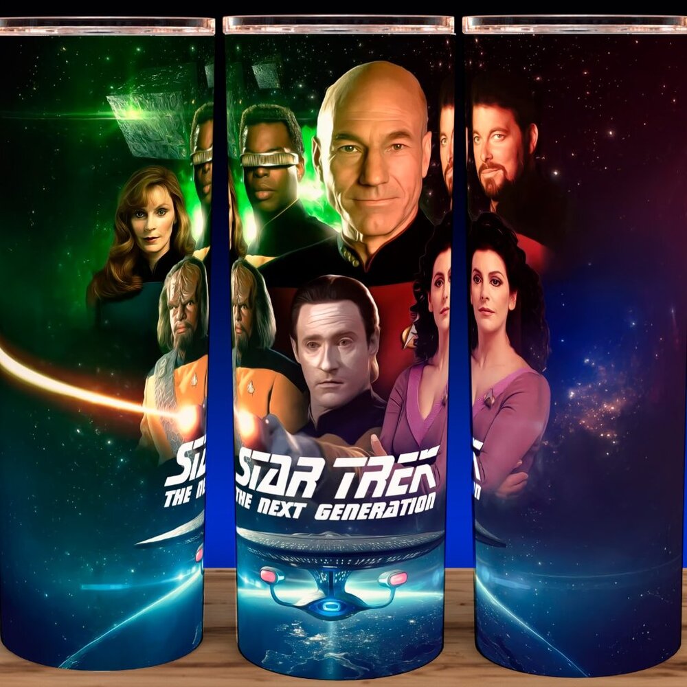 Star Trek The Next Generation SciFi Cup Mug Tumbler
